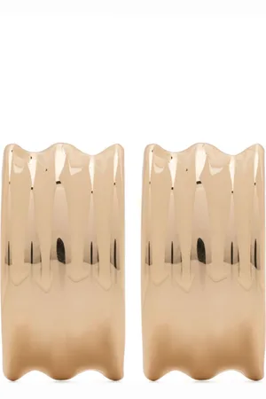 Self-Portrait Ridged earrings