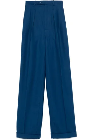 Saint Laurent 1970s pleated trousers