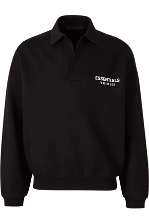 FEAR OF GOD Fleece polo swetashirt