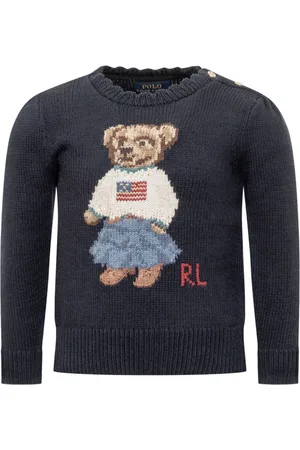 Ralph Lauren Bear knitted sweater