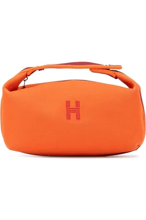 Hermès 2017-2023 Small Toile Bride A Brac vanity bag