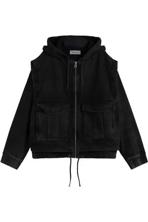 Etudes Hooded denim jacket