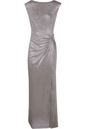 Ralph Lauren Metallic-finish gown