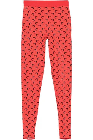 Marine Serre Moon-print leggings