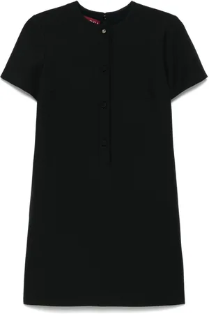 Gucci Inverted-pleat mini dress