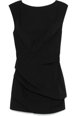 St Agni Bateau tuck mini dress