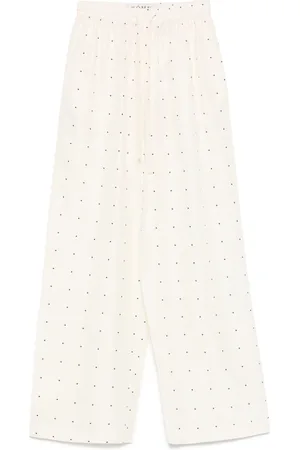 Rohe Silk dotted trousers