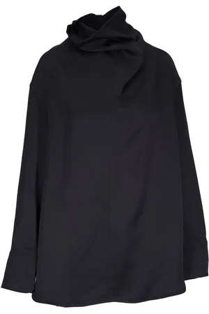 Totême Funnel-neck blouse