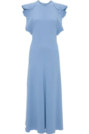 Victoria Beckham Cap-sleeve midi dress