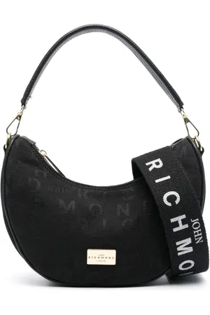 John Richmond Monogram jacquard shoulder bag
