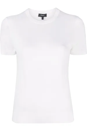 THEORY Fine-knit wool-blend top