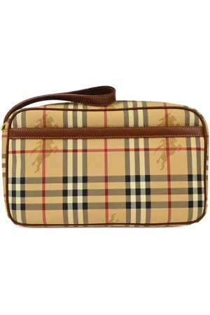 Burberry 1990-2000s House Check clutch bag
