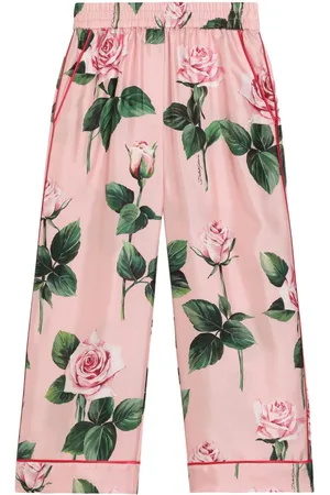 Dolce & Gabbana Floral-print trousers