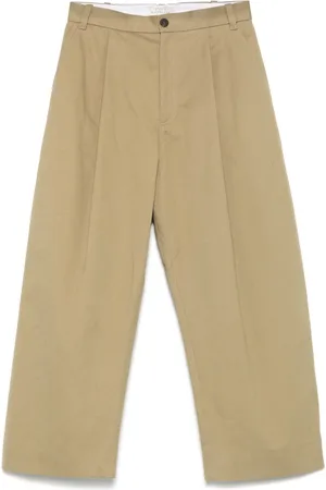 STUDIO NICHOLSON Pleat-detail trousers