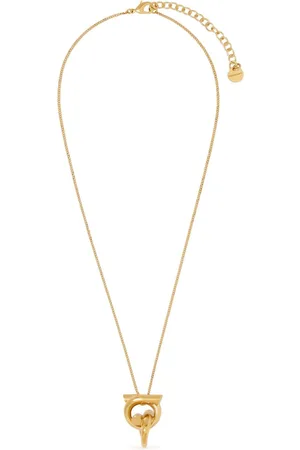 Salvatore Ferragamo Gancini pendant necklace