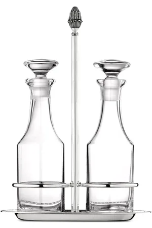 Christofle Malmaison oil and vinegar set (22cm)