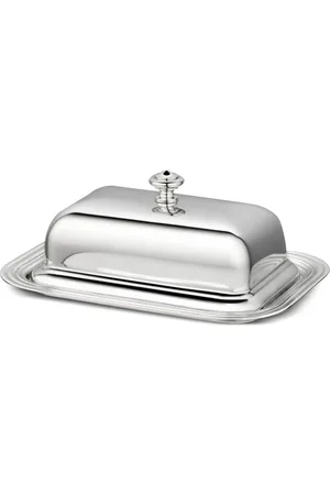 Christofle Albi butter dish