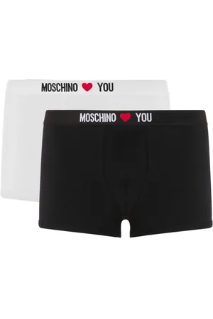 Moschino Logo-waistband boxers (pack of two)