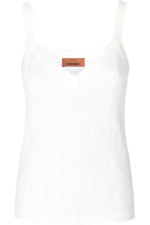 Missoni Zigzag-woven tank top