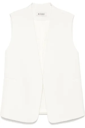 Rohe Open-front vest