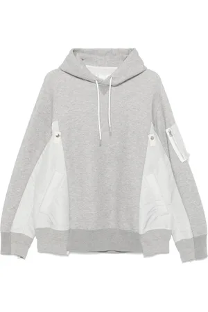 SACAI Panelled hoodie