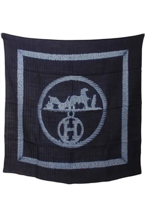 Hermès 2020s Ex-Libris Shibori 70 scarf