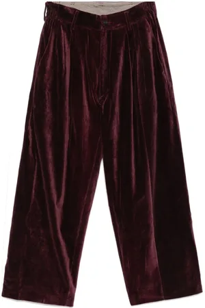ZIGGY CHEN Velvet trousers