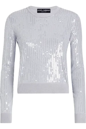 Dolce & Gabbana Sequin knitted top