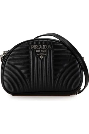 Prada 2000-2013 Soft Calf Diagramme crossbody bag
