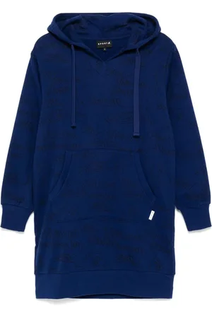 AGNÈS B. Aop hooded dress