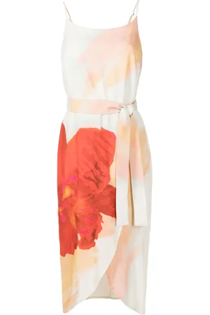 Lenny Niemeyer Painterly-print sleeveless midi dress