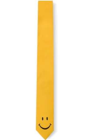 Moschino Smiley face-motif tie
