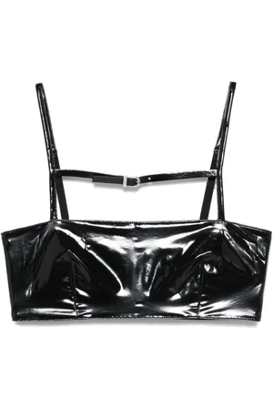 Patrizia Pepe Ciré-effect bandeau bra