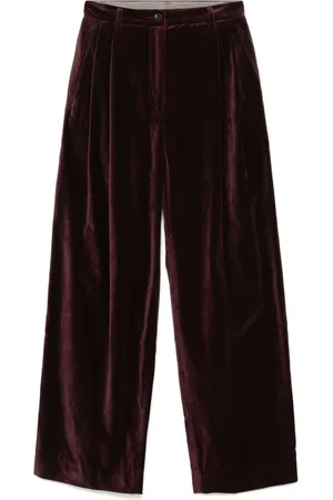 ZIGGY CHEN Velvet trousers