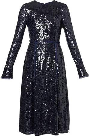 Erdem Sequin-embellished midi dress