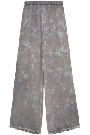 AVANT TOI Textured palazzo pants