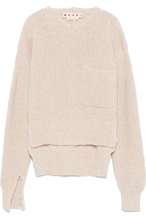 Marni Logo-embroidered sweater