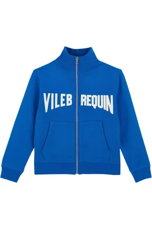 Vilebrequin Embroidered-logo zip-up sweatshirt