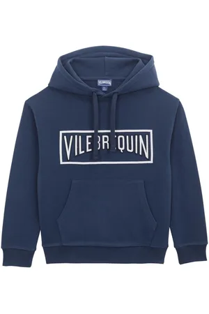 Vilebrequin 3D logo-embroidered hoodie
