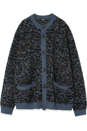 UNDERCOVER Leopard-pattern cardigan