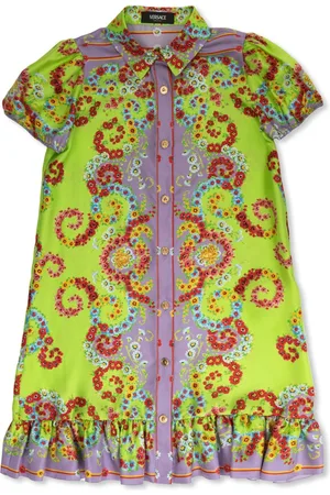 VERSACE Floral-print dress