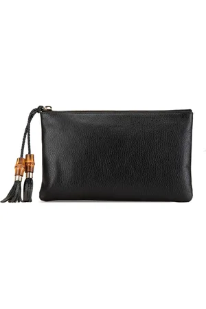 Gucci 2016-2024 Calfskin Bamboo clutch bag