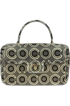 CHANEL 2002 Coco top handle handbag