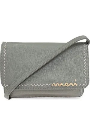 Marni Logo-embroidered shoulder bag