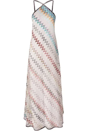 Missoni Zigzag-woven maxi dress