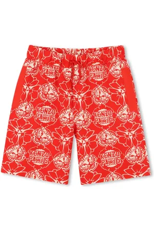 Kenzo Graphic-print Bermuda shorts