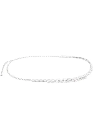 Patrizia Pepe Crystal embellished belt