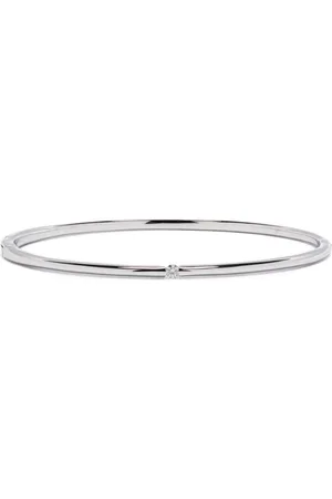 PERSÉE 18K Zeus Small Model diamond bangle bracelet
