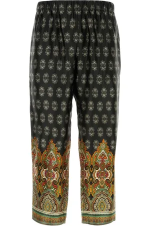 PANTAMOLLE Stimarol silk trousers