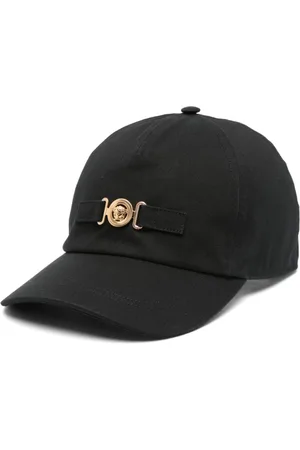 VERSACE Medusa-plaque cap